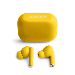 Colorum True Wireless Høretelefoner - Yellow