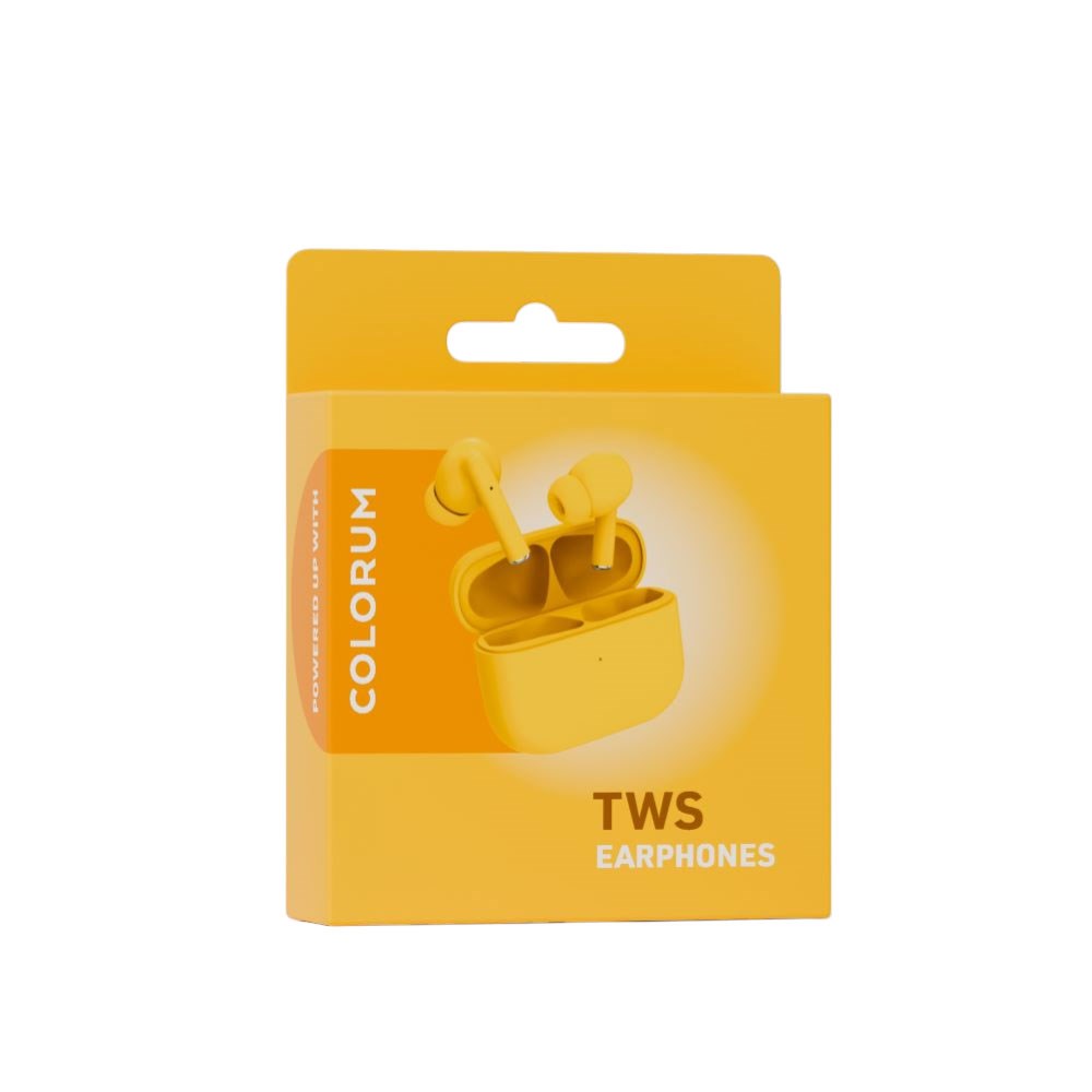 Colorum True Wireless Høretelefoner - Yellow