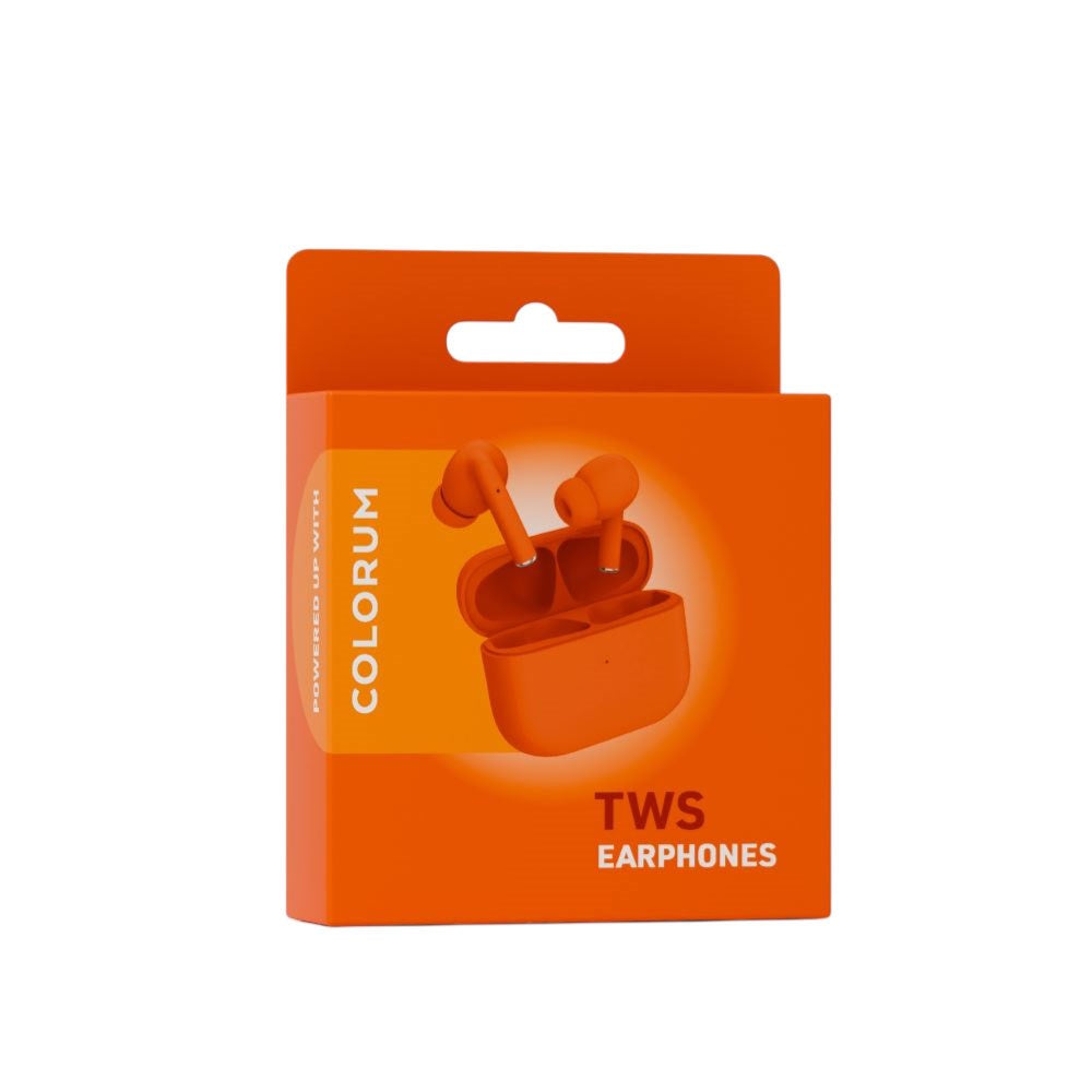 Colorum True Wireless Høretelefoner - Orange