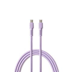 Colorum 60W USB-C til USB-C Kabel - 1.8m - Lavender