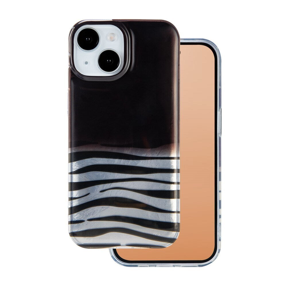 iPhone 15 Fleksibelt Plastik Cover - Okapi