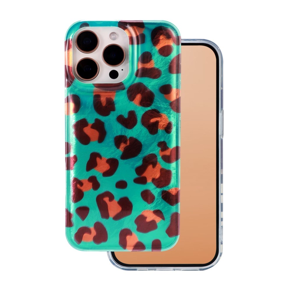 iPhone 15 Pro Fleksibelt Plastik Cover - Gepard