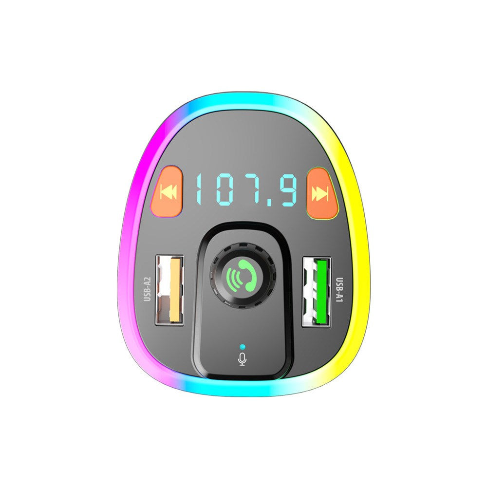 Maxlife Bluetooth FM Transmitter - 2x USB-A - Sort