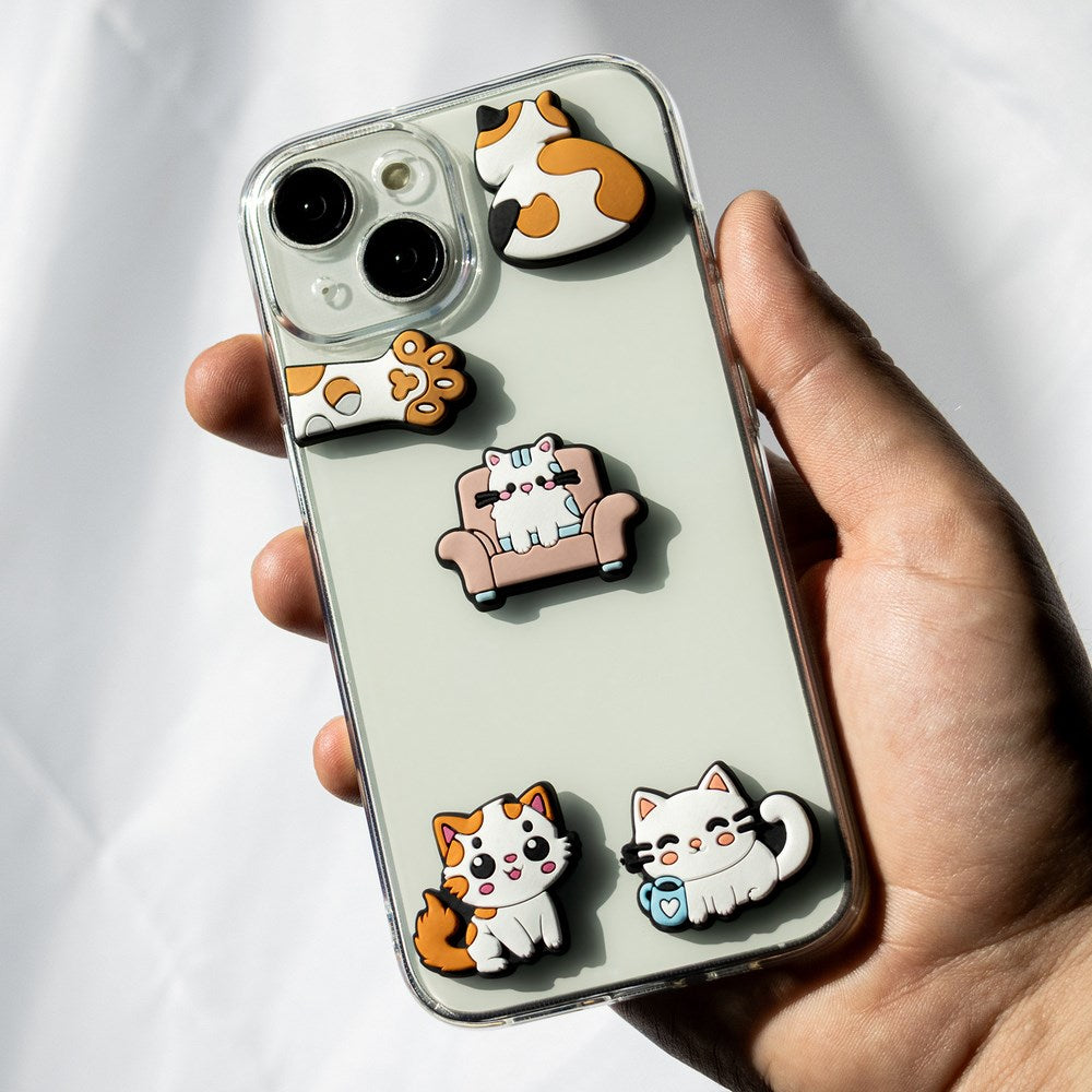 TFO 3D Klistermærker - 5 stk - Cat