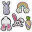 TFO 3D Klistermærker - 5 stk - Bunny