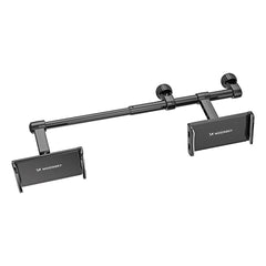 Wozinsky Dual Car Mount Til Bilens Nakkestøtte - Max Størrelse: 125 - 205mm - Sort