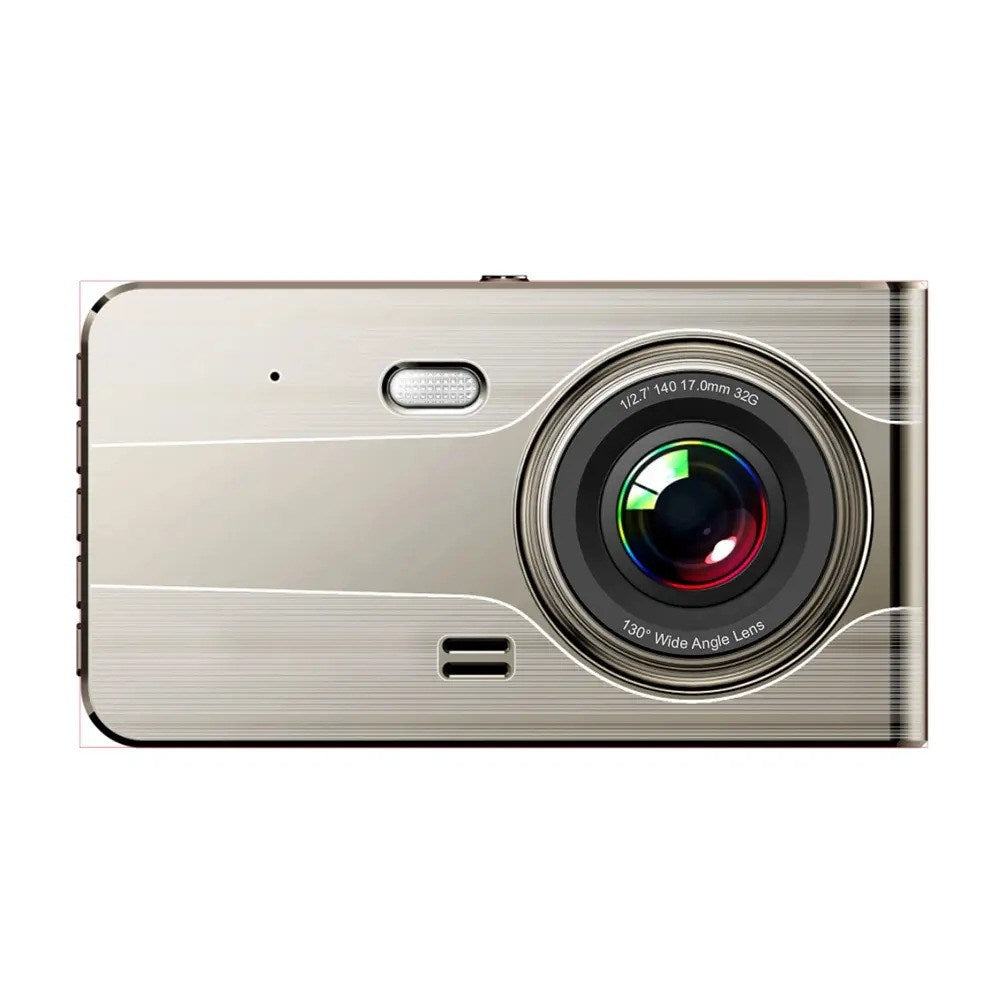 DVR979G Dashcam til Bil med Bakkamera Hurtel - Beige