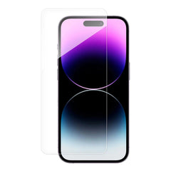 iPhone 17 Pro Max / 16 Pro Max Hurtel Hærdet Glas - Skærmbeskyttelse - Case Friendly - Gennemsigtig