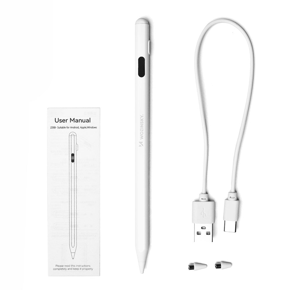 Universal Active Stylus Wozinsky - Android og iOS - Hvid