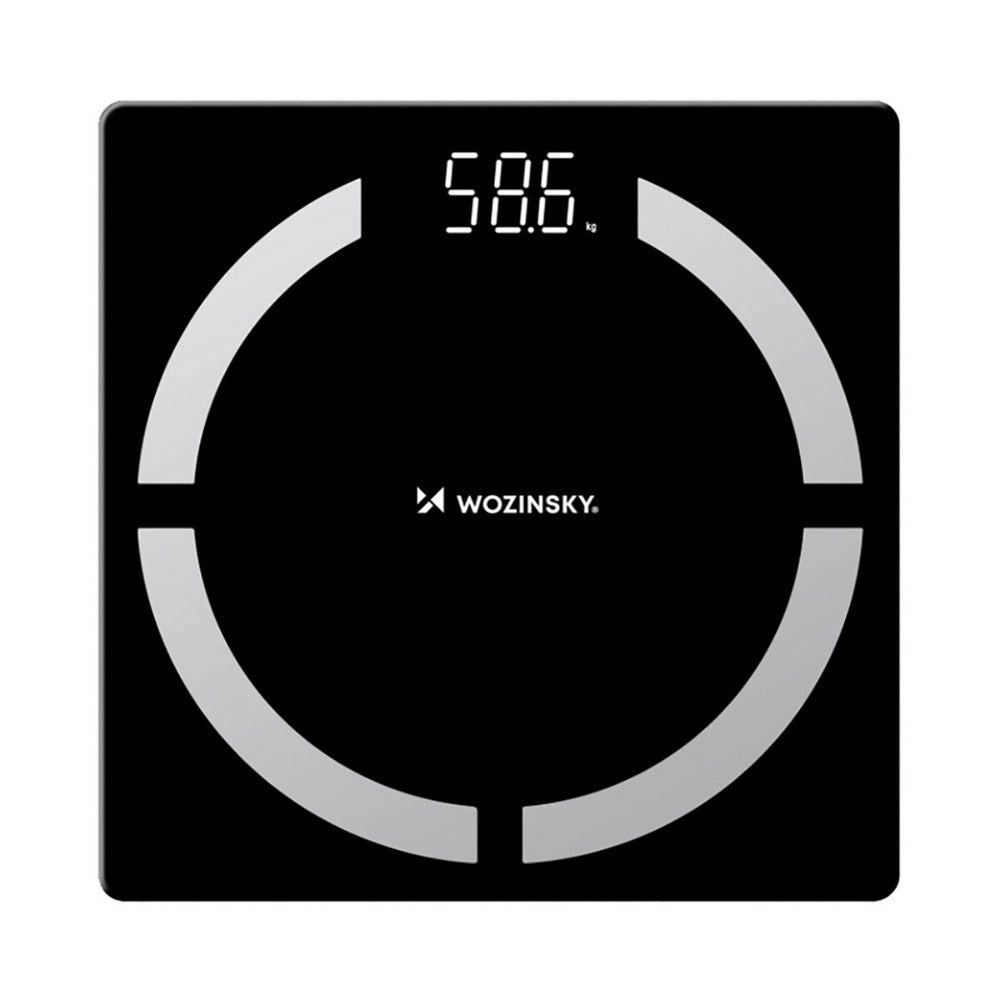 Wozinsky Smart Bluetooth Badevægt - Sort