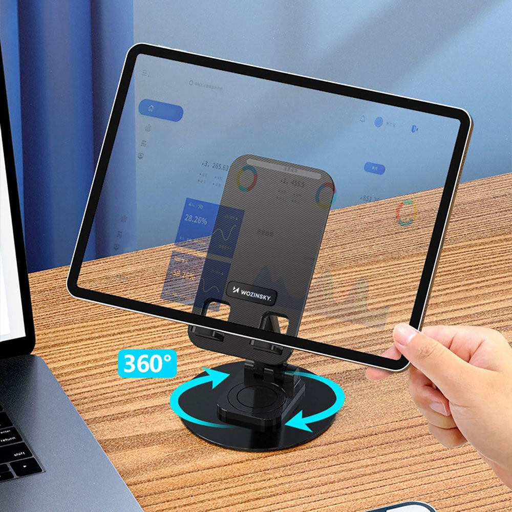 Wozinsky Mobilholder til Bord - Sort