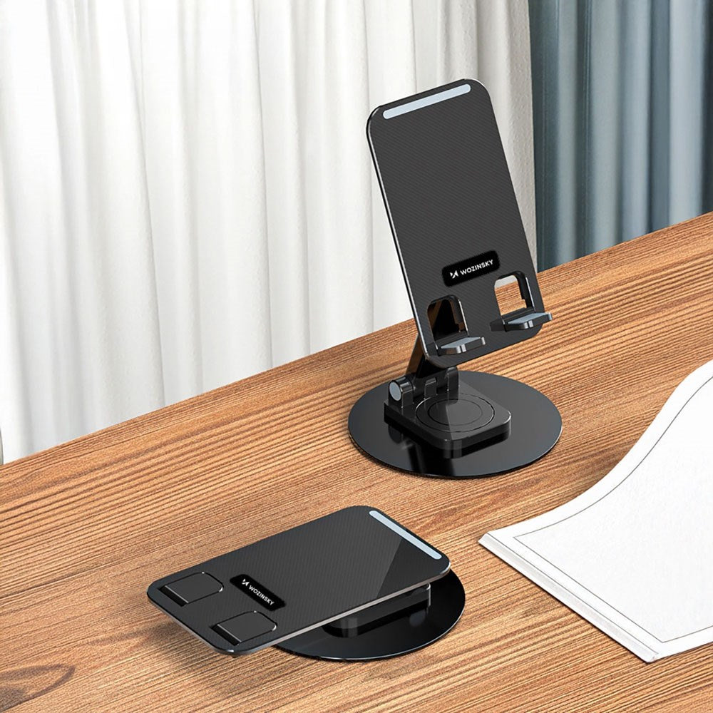 Wozinsky Mobilholder til Bord - Sort