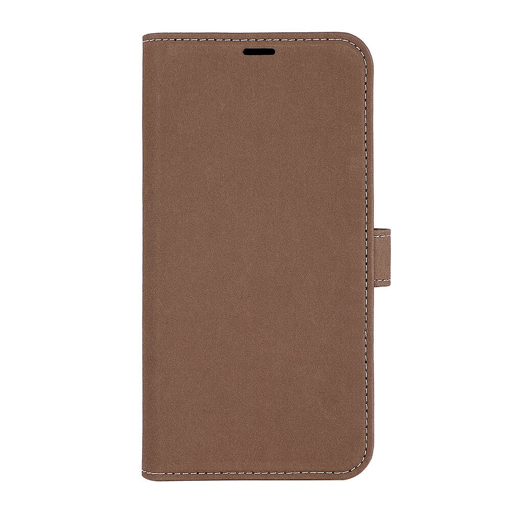 iPhone 13 Pro Max Onsala Eco Wallet - Nedbrydeligt Flip Cover m. Pung - Brun