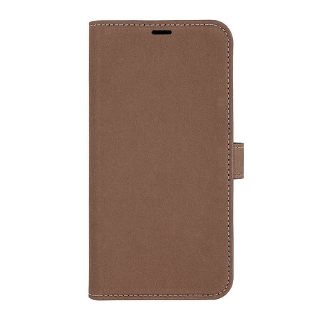 iPhone 13 Pro Max Onsala Eco Wallet - Nedbrydeligt Flip Cover m. Pung - Brun