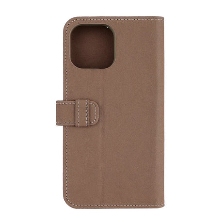 iPhone 13 Pro Max Onsala Eco Wallet - Nedbrydeligt Flip Cover m. Pung - Brun