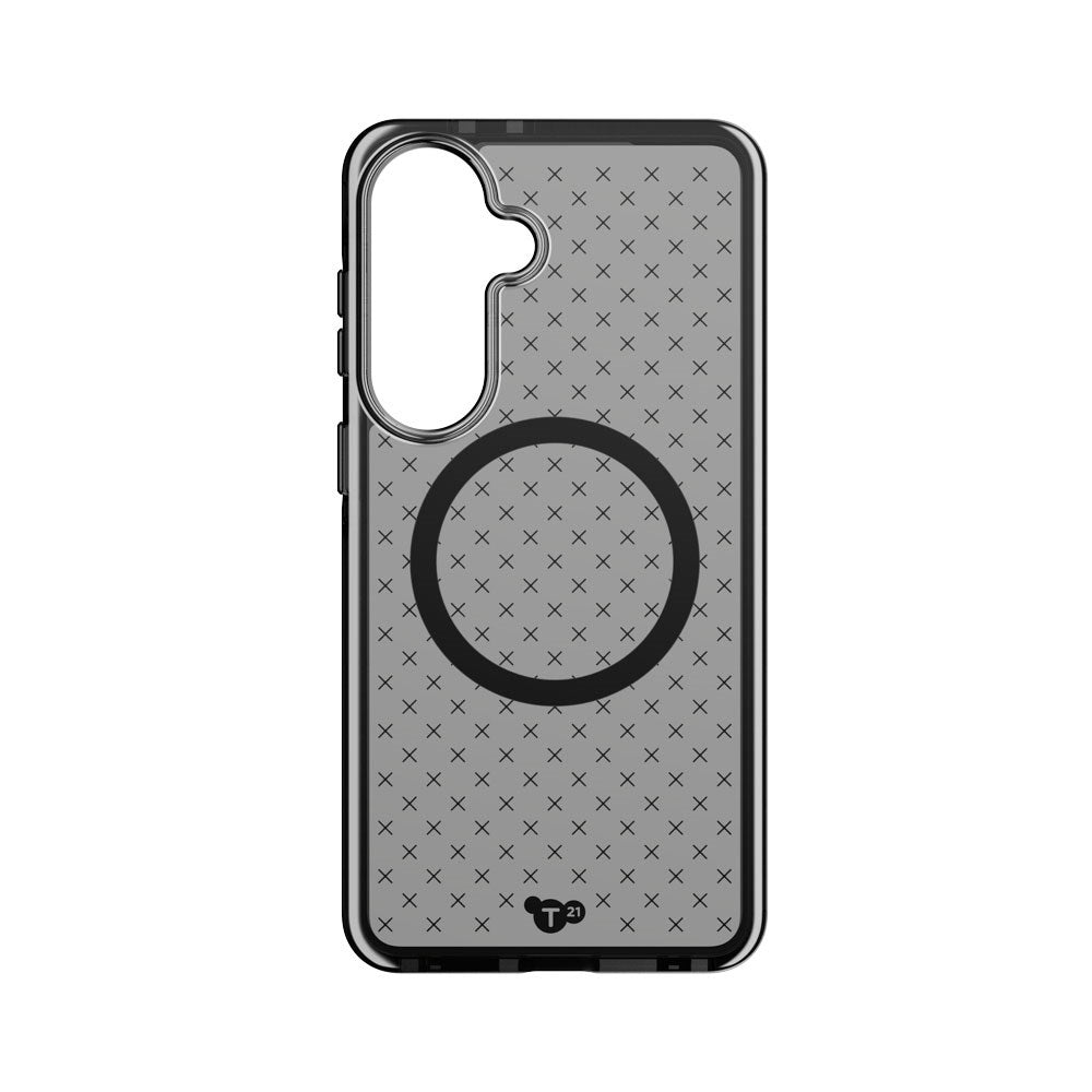 Samsung Galaxy S26+ (Plus) Tech21 EVO Check Cover - MagSafe Kompatibel - Sort