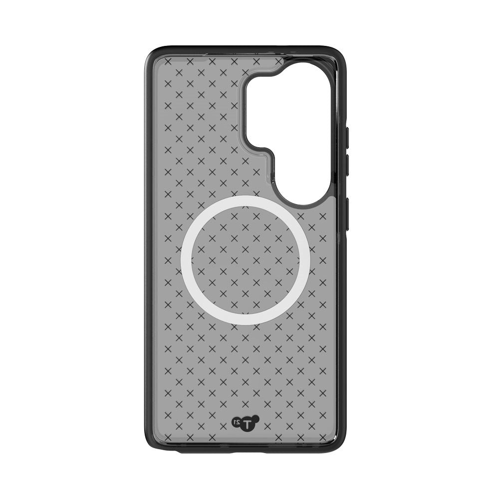 Samsung Galaxy S26 Ultra Tech21 EVO Check Cover - MagSafe Kompatibel - Sort