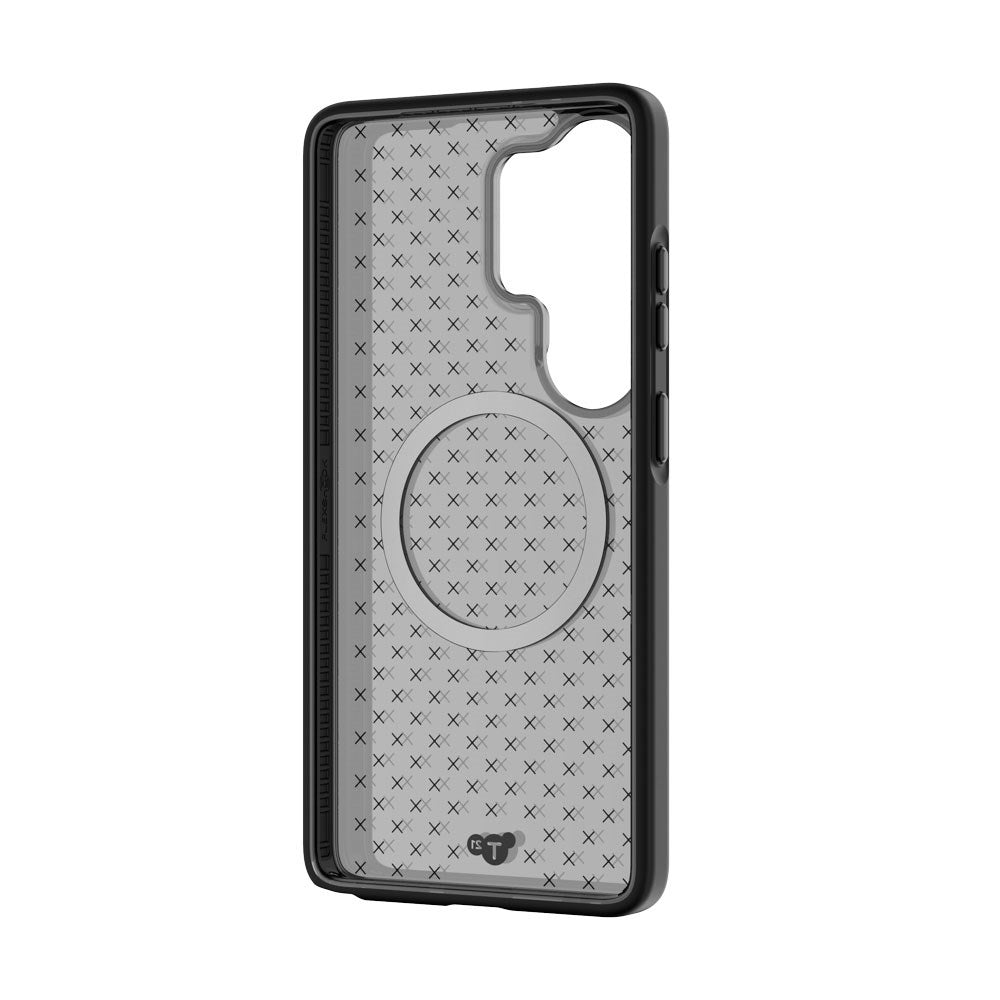 Samsung Galaxy S26 Ultra Tech21 EVO Check Cover - MagSafe Kompatibel - Sort