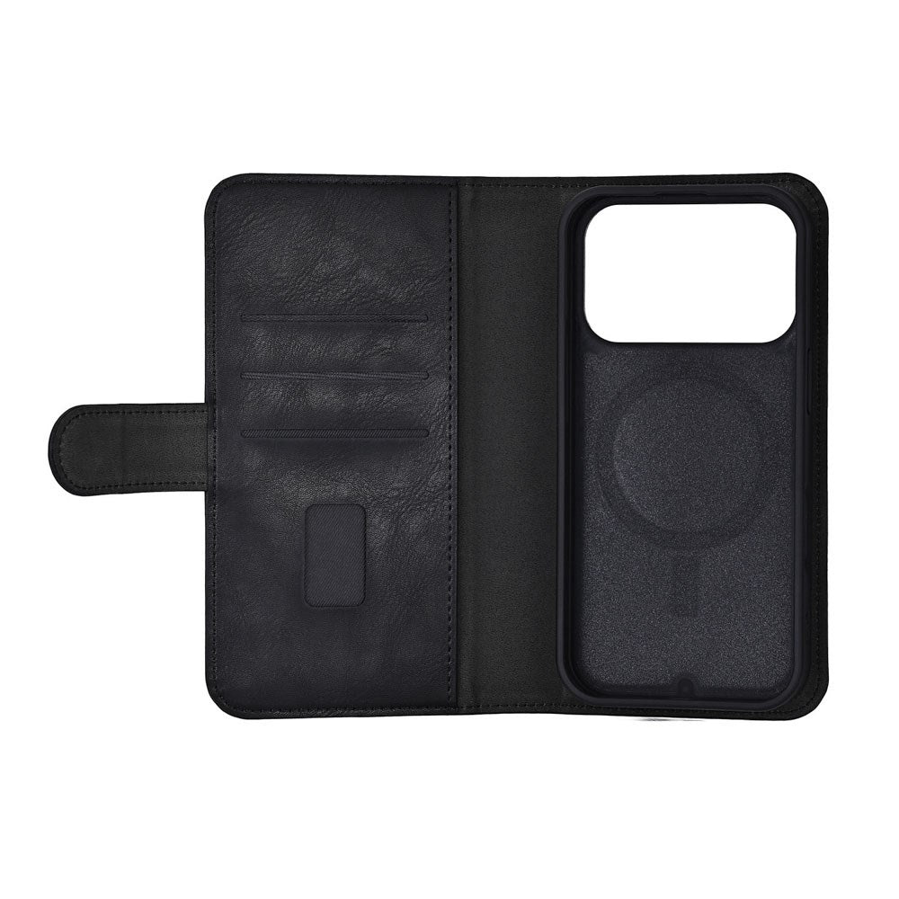 iPhone 17 Pro GEAR 2-i-1 Flip Cover - MagSafe Kompatibel - Sort