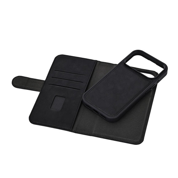iPhone 17 Pro GEAR 2-i-1 Flip Cover - MagSafe Kompatibel - Sort