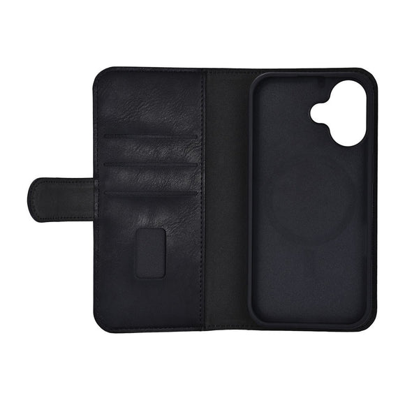iPhone 17 GEAR 2-i-1 Flip Cover - MagSafe Kompatibel - Sort