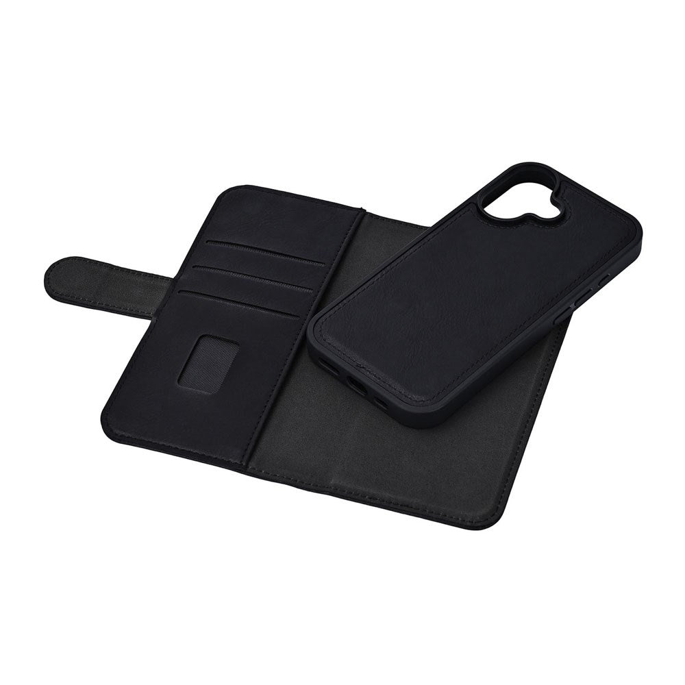 iPhone 17 GEAR 2-i-1 Flip Cover - MagSafe Kompatibel - Sort