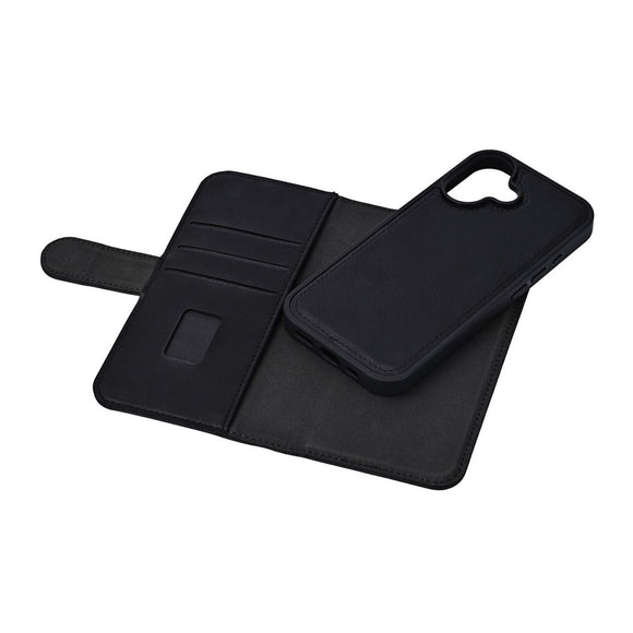 iPhone 17 GEAR 2-i-1 Flip Cover - MagSafe Kompatibel - Sort