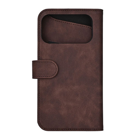 iPhone 17 Pro Max GEAR Kunstlæder Flip Cover - MagSafe Kompatibel - Brun