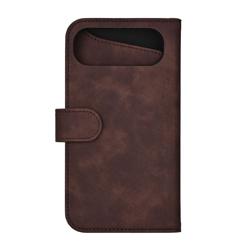 iPhone Air GEAR Kunstlæder Flip Cover - MagSafe Kompatibel - Brun