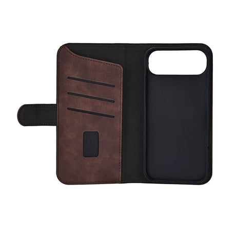 iPhone Air GEAR Kunstlæder Flip Cover - MagSafe Kompatibel - Brun