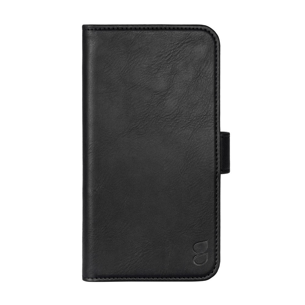 iPhone 17 Pro GEAR Kunstlæder Flip Cover - MagSafe Kompatibel - Sort
