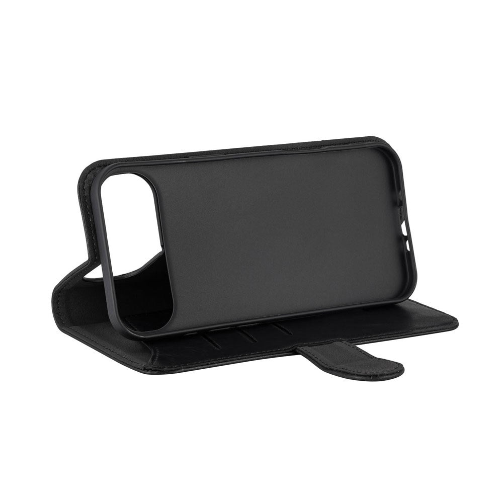 iPhone Air GEAR Kunstlæder Flip Cover - MagSafe Kompatibel - Sort