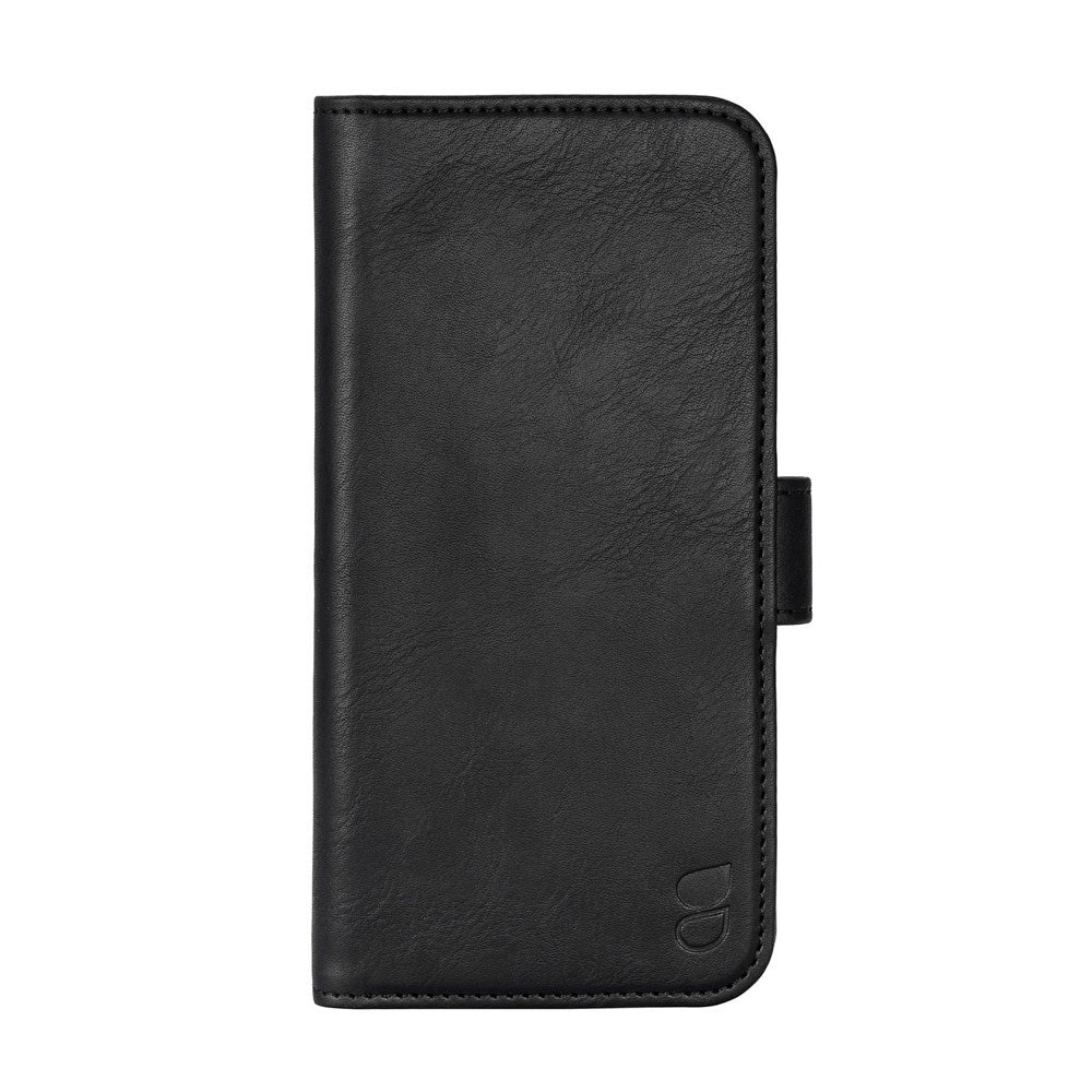 iPhone 17 GEAR Kunstlæder Flip Cover - MagSafe Kompatibel - Sort