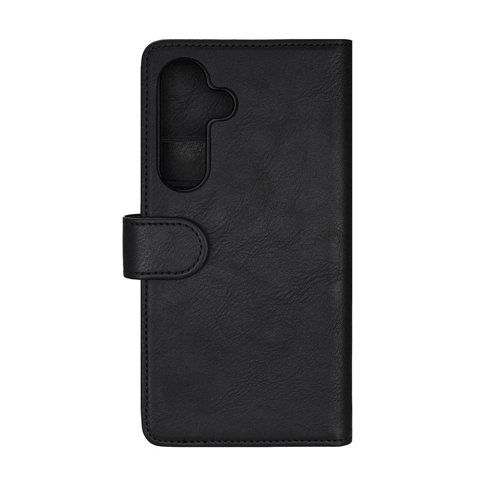 Samsung Galaxy S25+ (Plus) GEAR 2-in-1 Wallet Kunstlæder Cover m. Kortholder - Sort