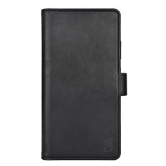 Samsung Galaxy S24 Ultra GEAR 2-in-1 Læder Cover m. Pung & Magnet - Sort