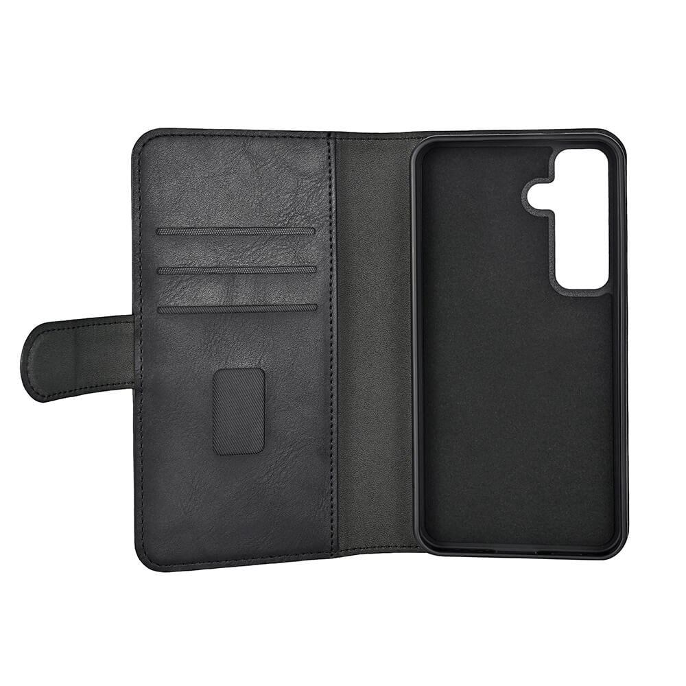 Samsung Galaxy S24+ (Plus) GEAR 2-in-1 Læder Cover m. Pung & Magnet - Sort