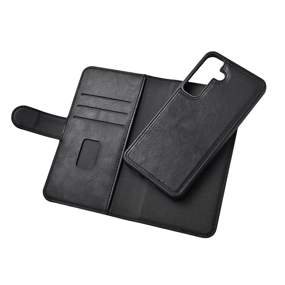Samsung Galaxy S24+ (Plus) GEAR 2-in-1 Læder Cover m. Pung & Magnet - Sort