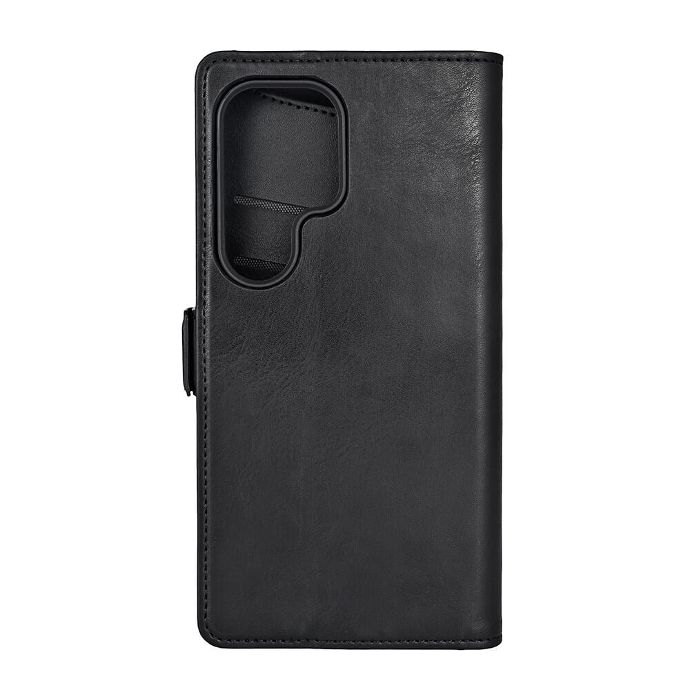 GEAR Samsung Galaxy S24 Ultra Læder Cover m. Pung - Sort