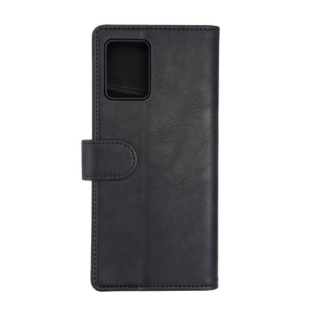 Motorola Moto G53 GEAR Kunstlæder Flipcover m. Kortholder & Ståfunktion - Sort