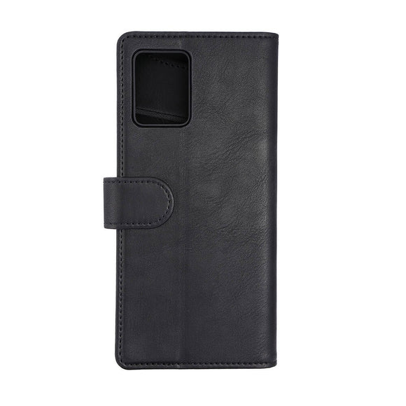 Motorola Moto G53 GEAR Kunstlæder Flipcover m. Kortholder & Ståfunktion - Sort