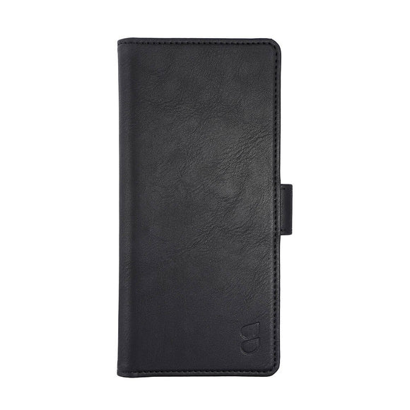 Motorola Moto G53 GEAR Kunstlæder Flipcover m. Kortholder & Ståfunktion - Sort