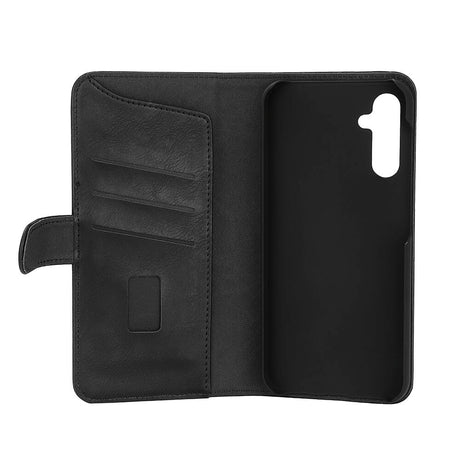 Samsung A14 / A14 (5G) Gear Wallet - Læder Cover m. Pung - Sort