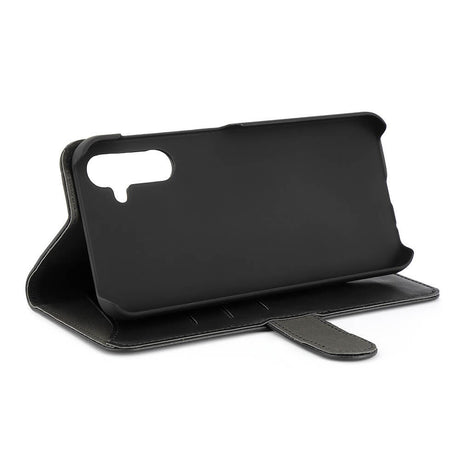 Samsung A14 / A14 (5G) Gear Wallet - Læder Cover m. Pung - Sort