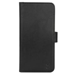 Samsung A14 / A14 (5G) Gear Wallet - Læder Cover m. Pung - Sort