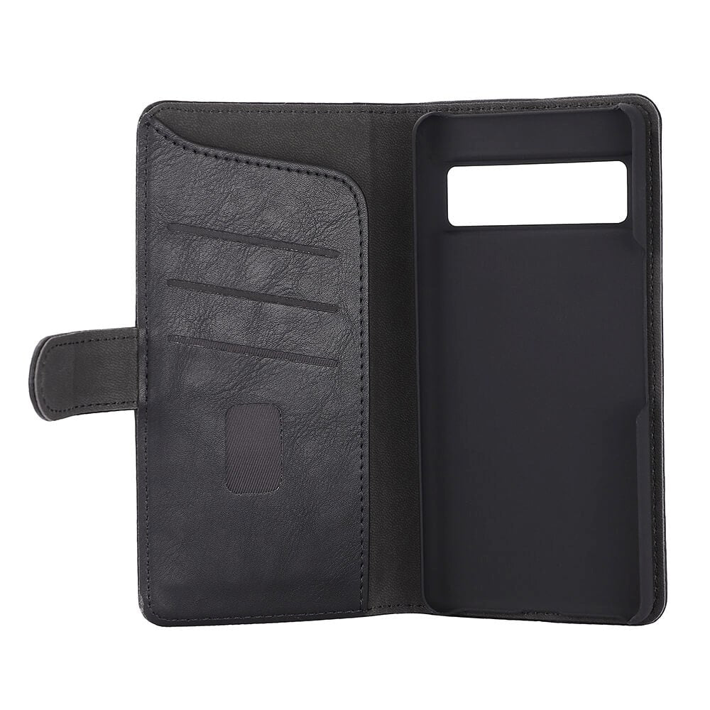 Google Pixel 7 GEAR Læder Cover m. Pung 3 kort - Sort