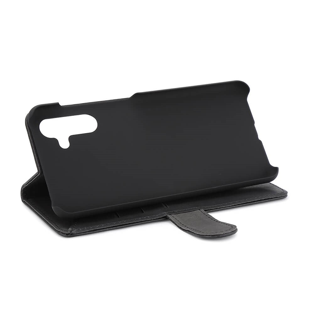 Samsung Galaxy A04s / A13 (5G) GEAR Læder Cover m. Pung 3 kort - Sort
