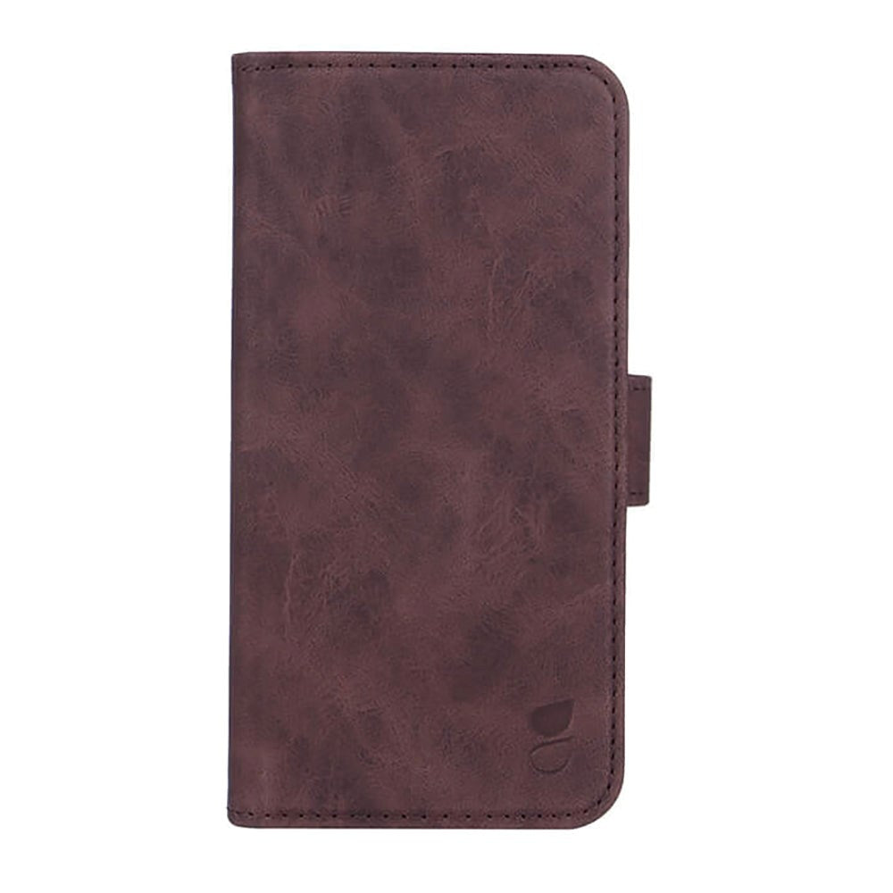 iPhone 14 Pro GEAR Læder Cover m. Pung - Brun