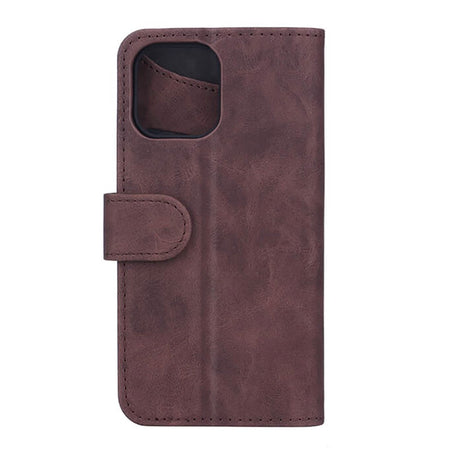 iPhone 14 Pro GEAR Læder Cover m. Pung - Brun