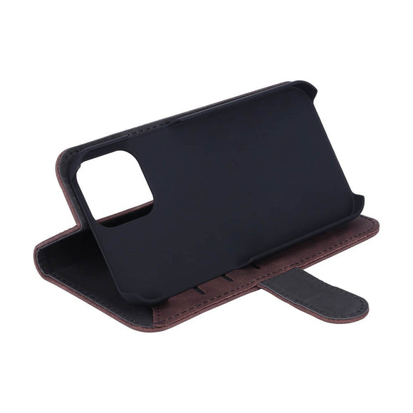 iPhone 14 Pro GEAR Læder Cover m. Pung - Brun