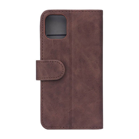 iPhone 11 GEAR Læder Cover m. Pung - Brun